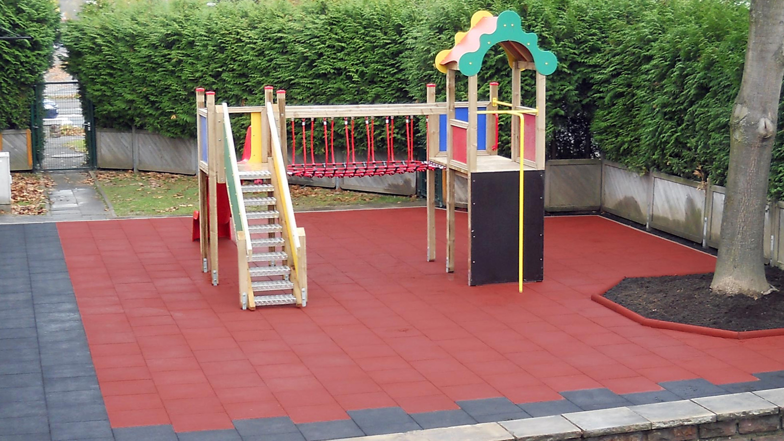 Fallschutz für den Kindergarten und Spielplatz