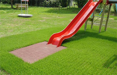 Rasengitterplatten Spielplatz Kindergarten